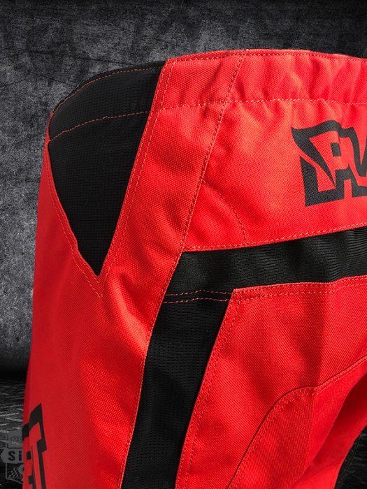 Planett Motocross Pants-Red-Side